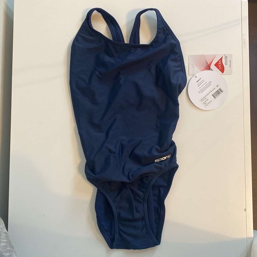 NWT Girls Competitive Team Swimsuit - Sz 28 Y